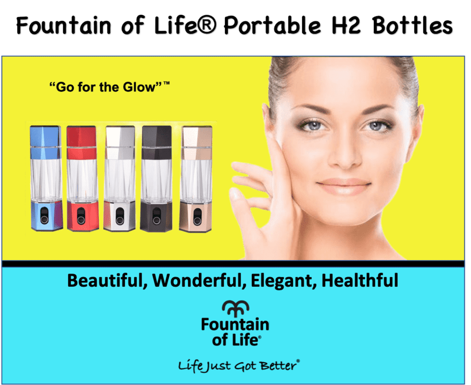 fountain of life portable water bottles